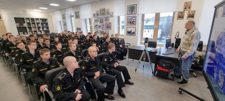 Мастер-класс по астрофотографии в Нахимовском училище