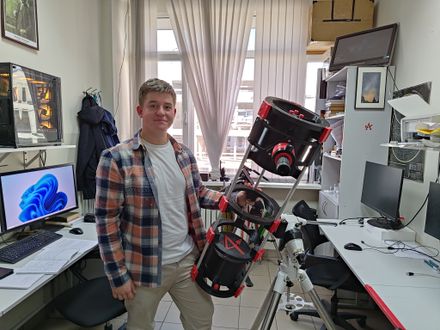 Наши астрономы напечатали на 3D-принтере 200-мм телескоп