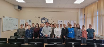 Стартовали занятия нового цикла олимпиадной подготовки